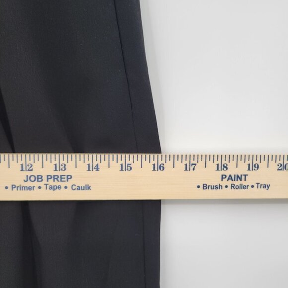 Twinset Women Black High Waist Cropped Pull On Jogger Pants Size 4 - Picture 10 of 14